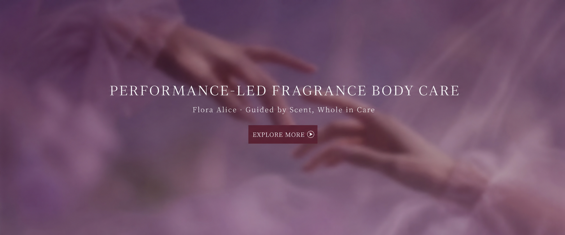 Efficacy-driven fragrance body & hair care — guided by scent, body and mind renew as one