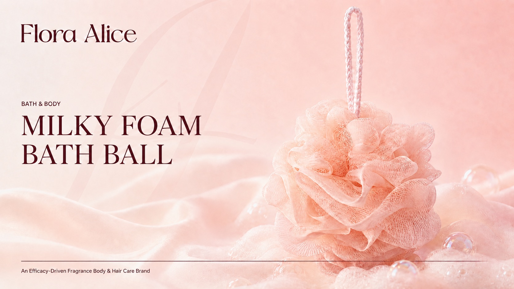 MILKY FOAM BATH BALL
