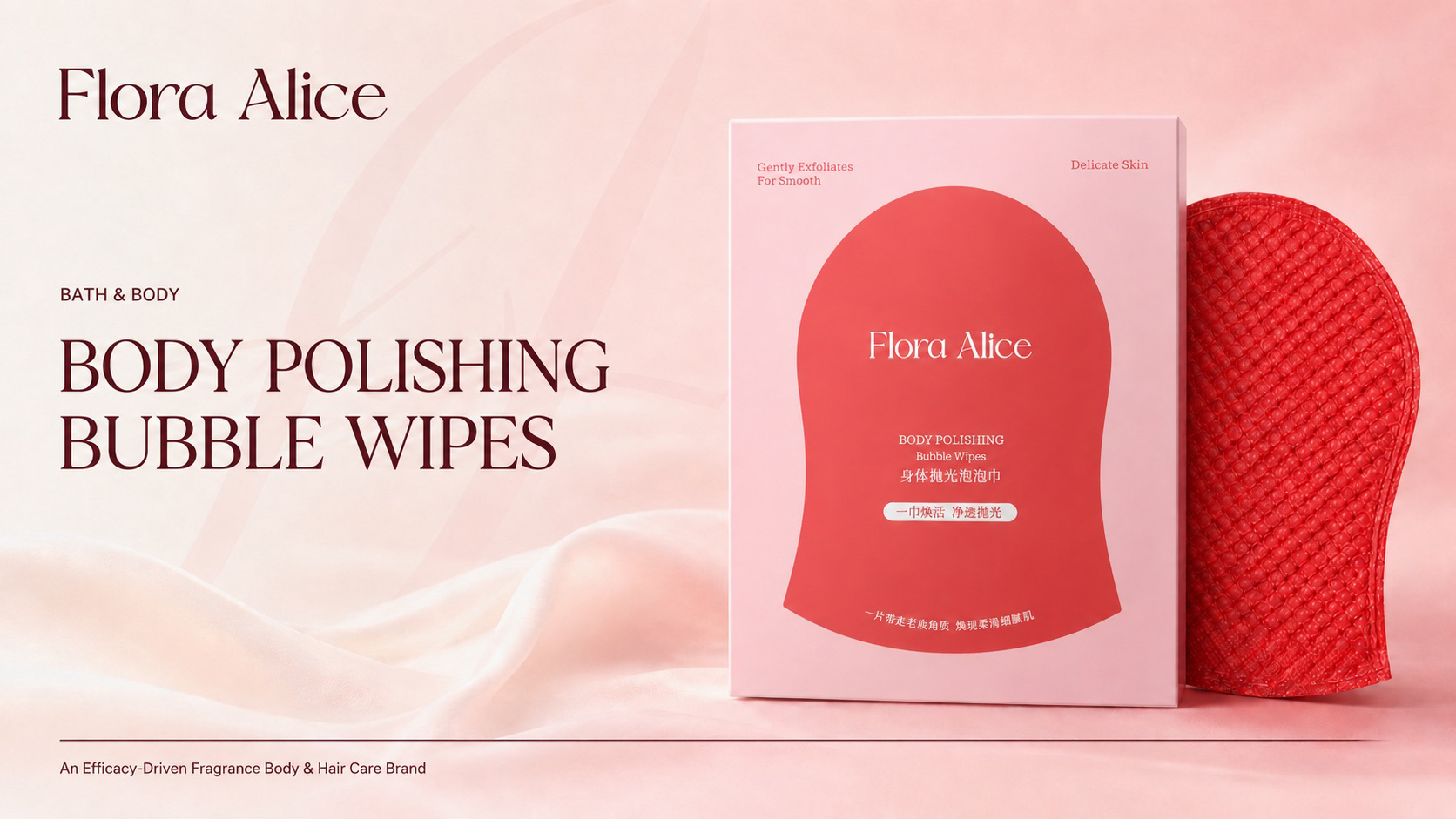 BODY POLISHING BUBBLE WIPES