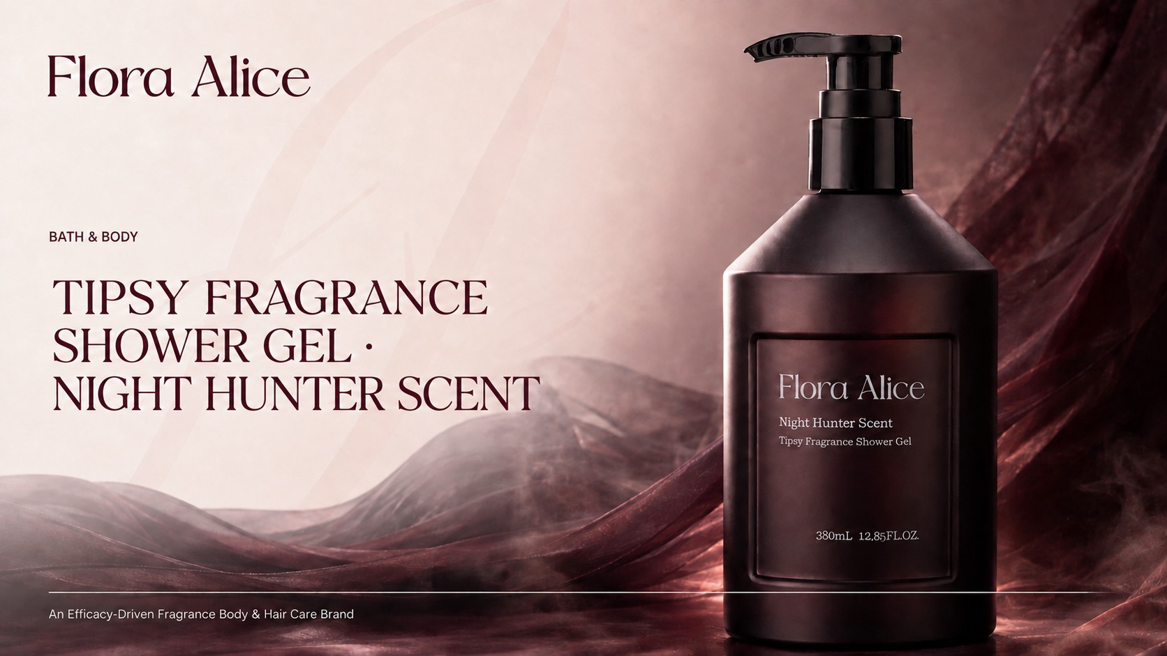 TIPSY FRAGRANCE SHOWER GEL (NIGHT HUNTER SCENT)