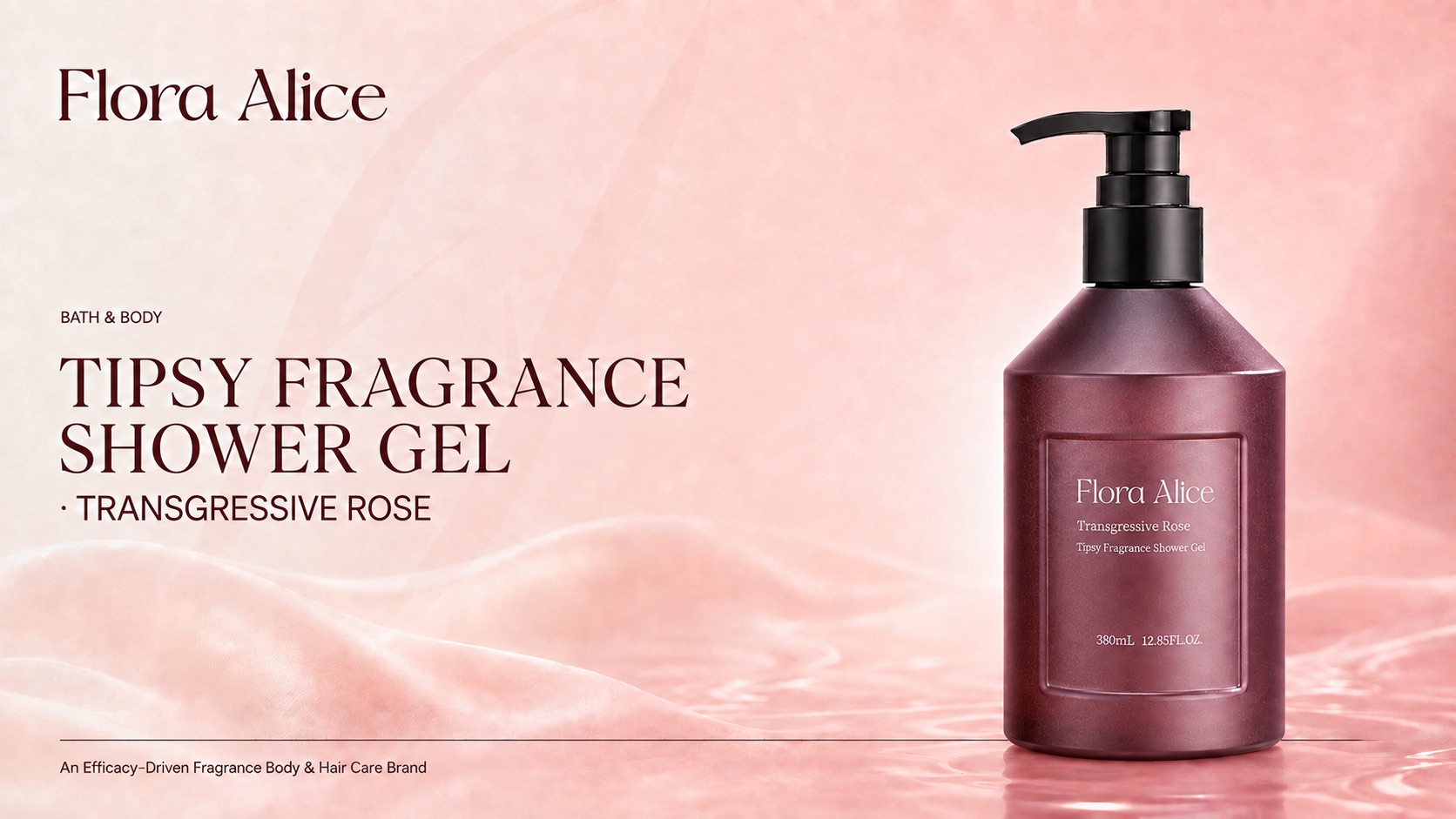 TIPSY FRAGRANCE SHOWER GEL (TRANSGRESSIVE ROSE)