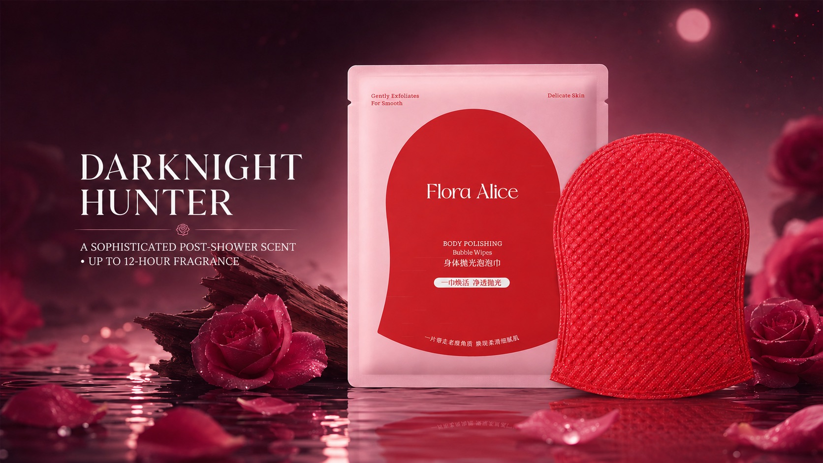 Body Polishing Bubble Wipes · scent and care story 7