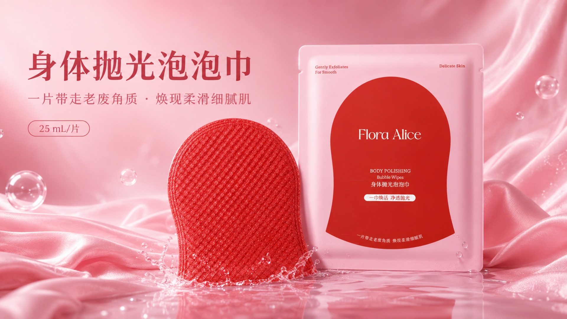 身体抛光泡泡巾 · 香气与护理体验 1