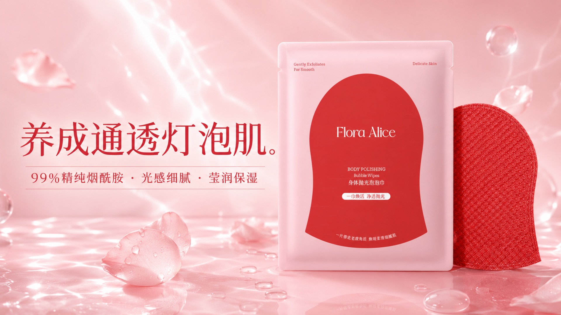 身体抛光泡泡巾 · 香气与护理体验 5