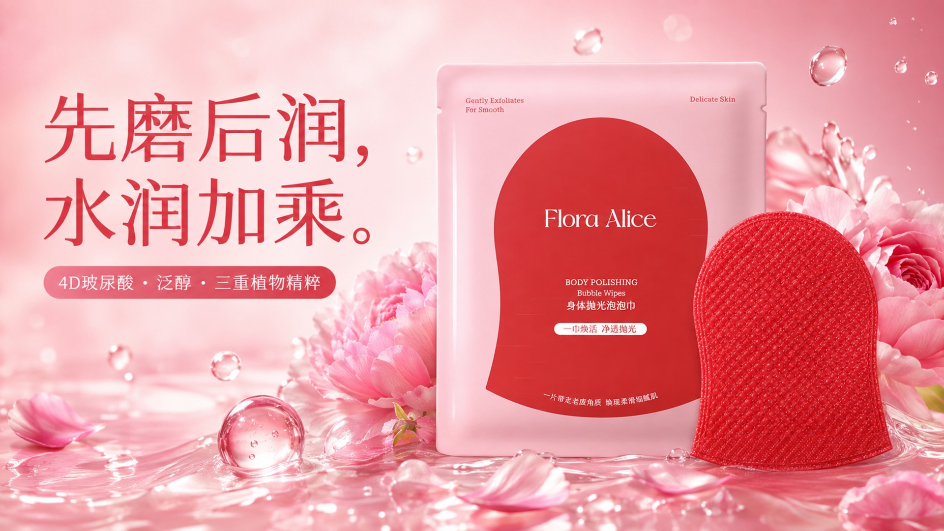 身体抛光泡泡巾 · 香气与护理体验 6