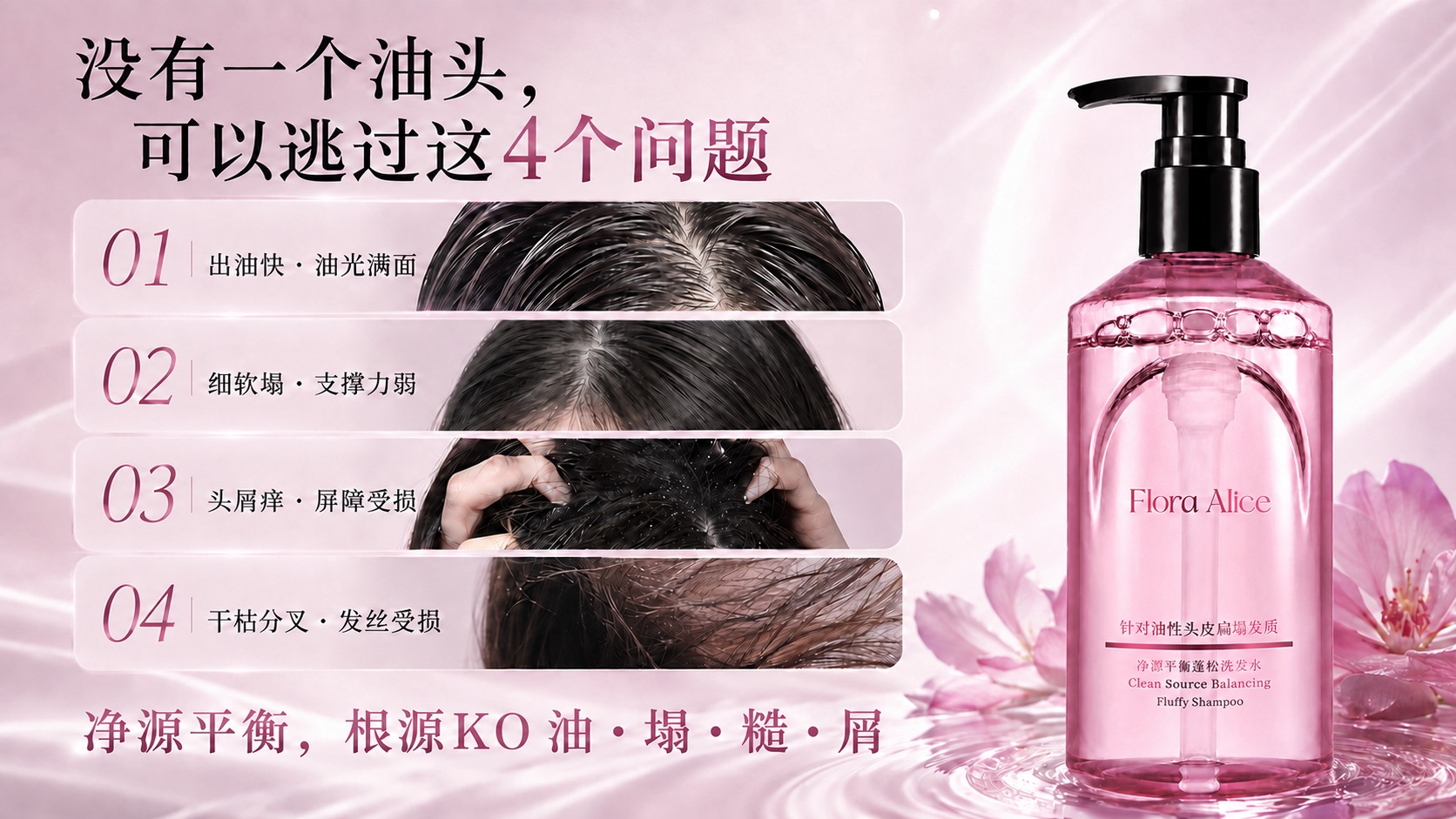 净源平衡蓬松洗发水 · 香气与护理体验 2