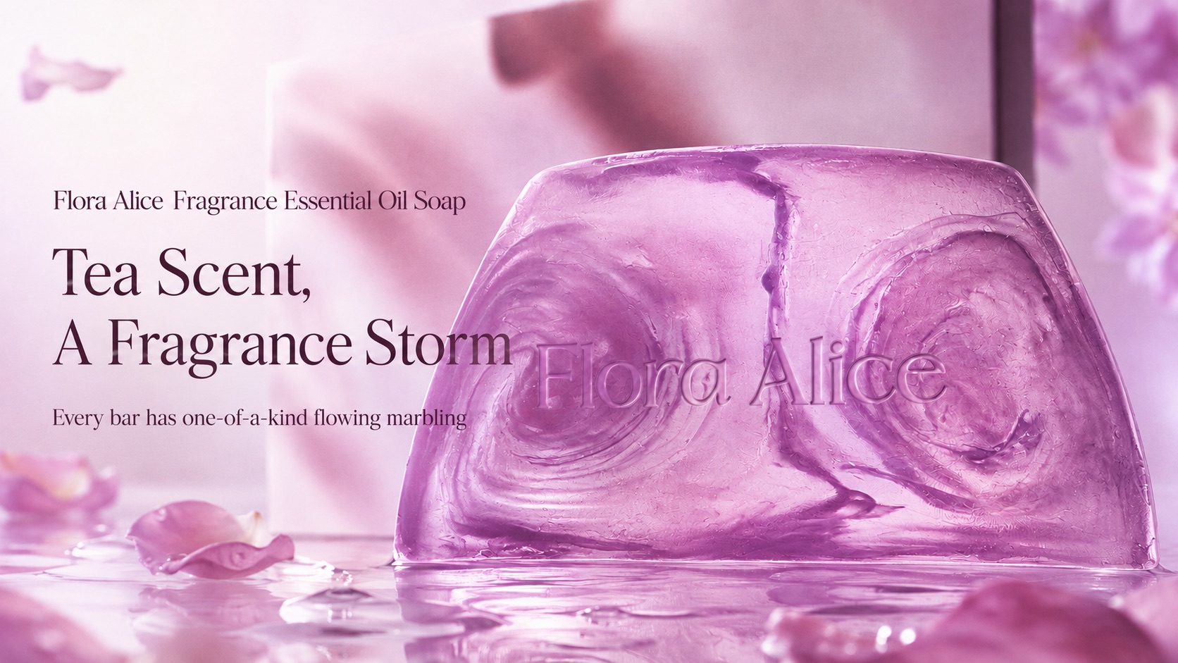 Fragrance Essential Oil Soap · scent and care story 2