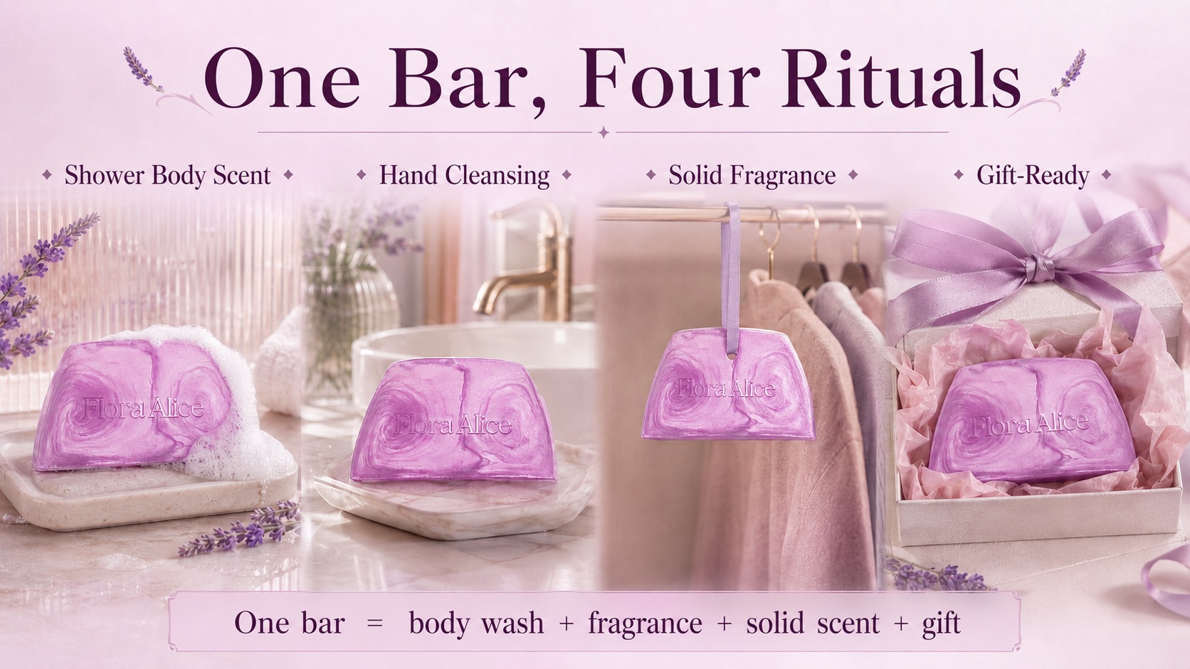 Fragrance Essential Oil Soap · scent and care story 7
