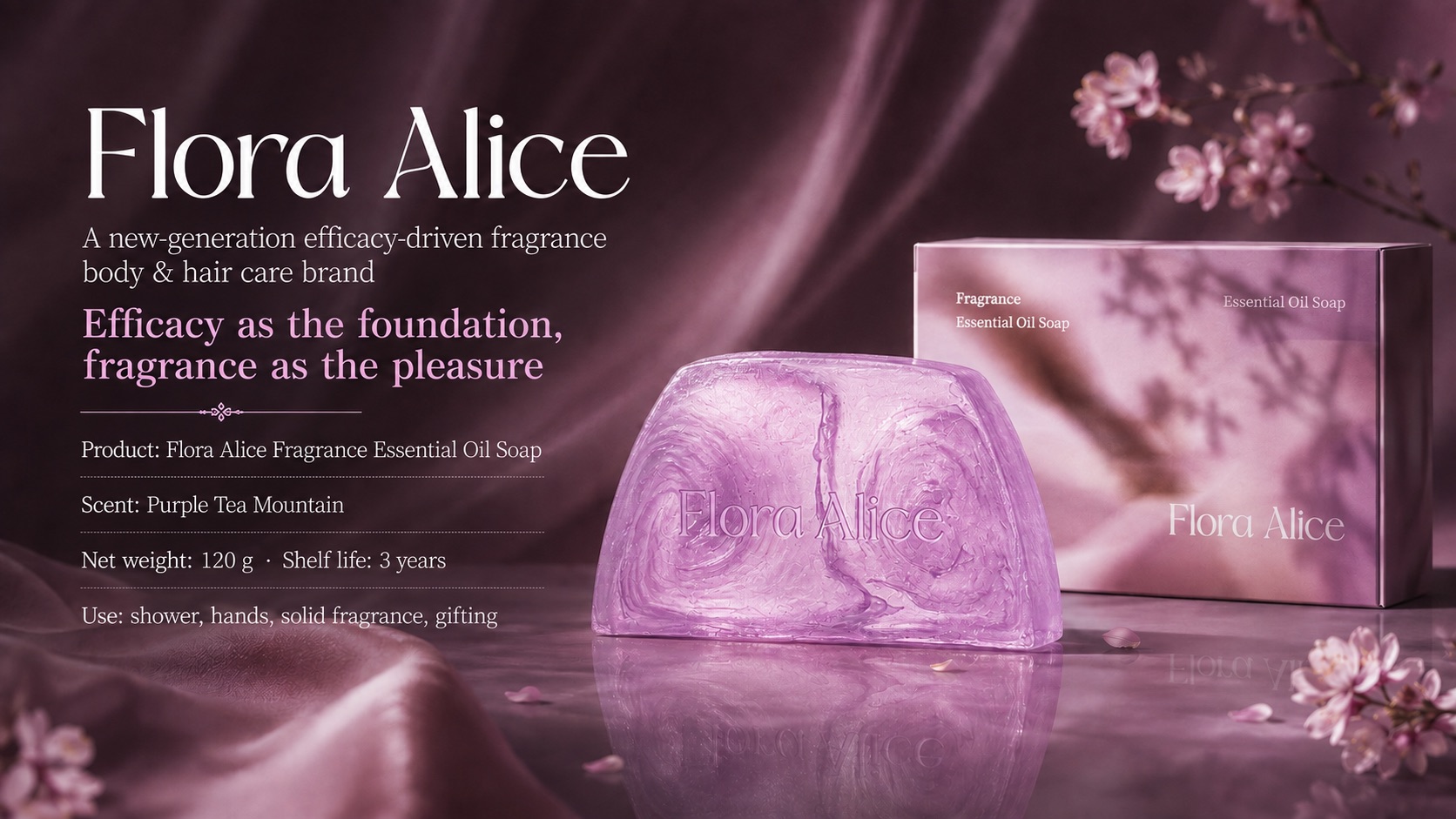 Fragrance Essential Oil Soap · scent and care story 10