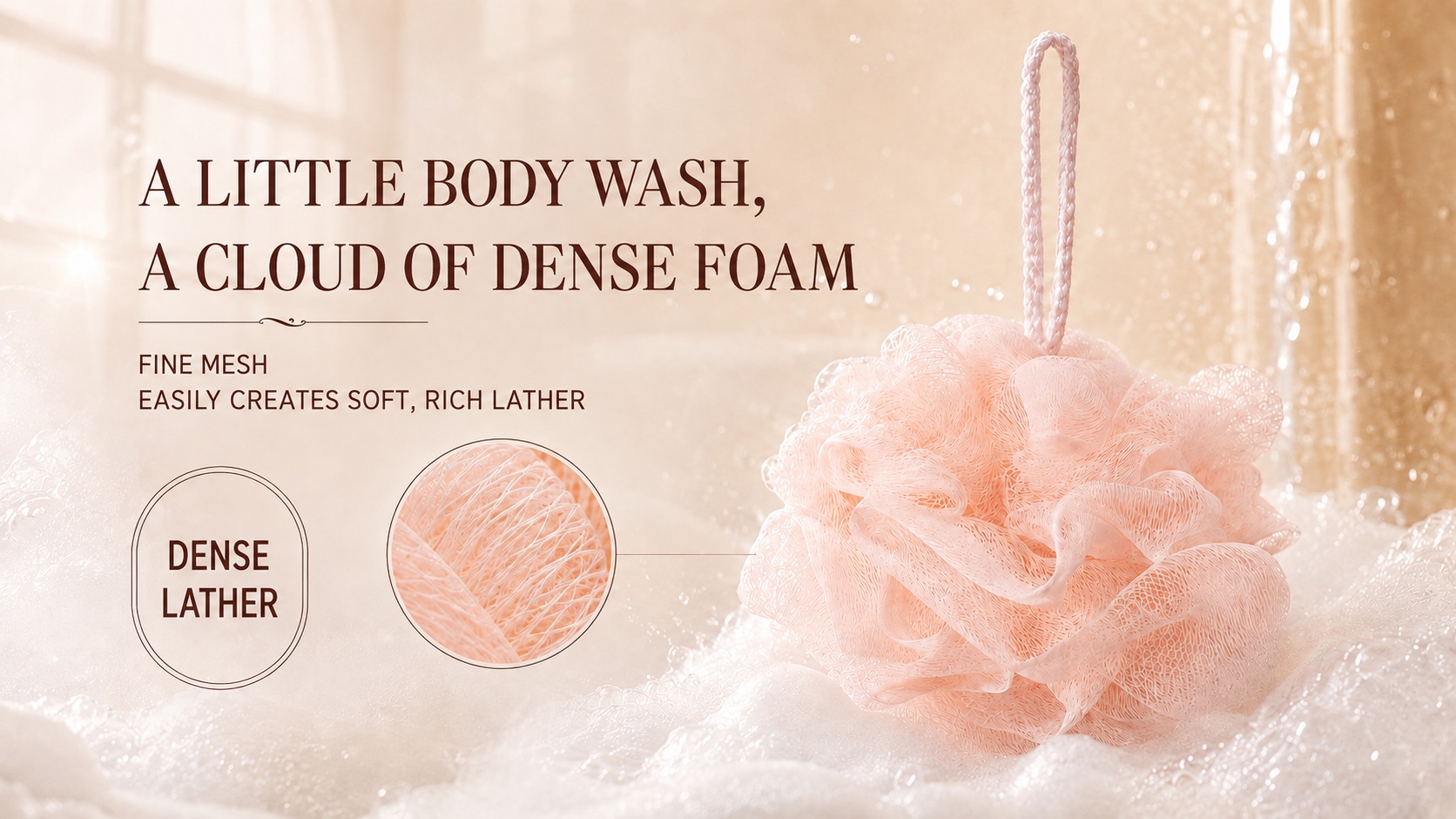 Milky Foam Bath Ball · scent and care story 2
