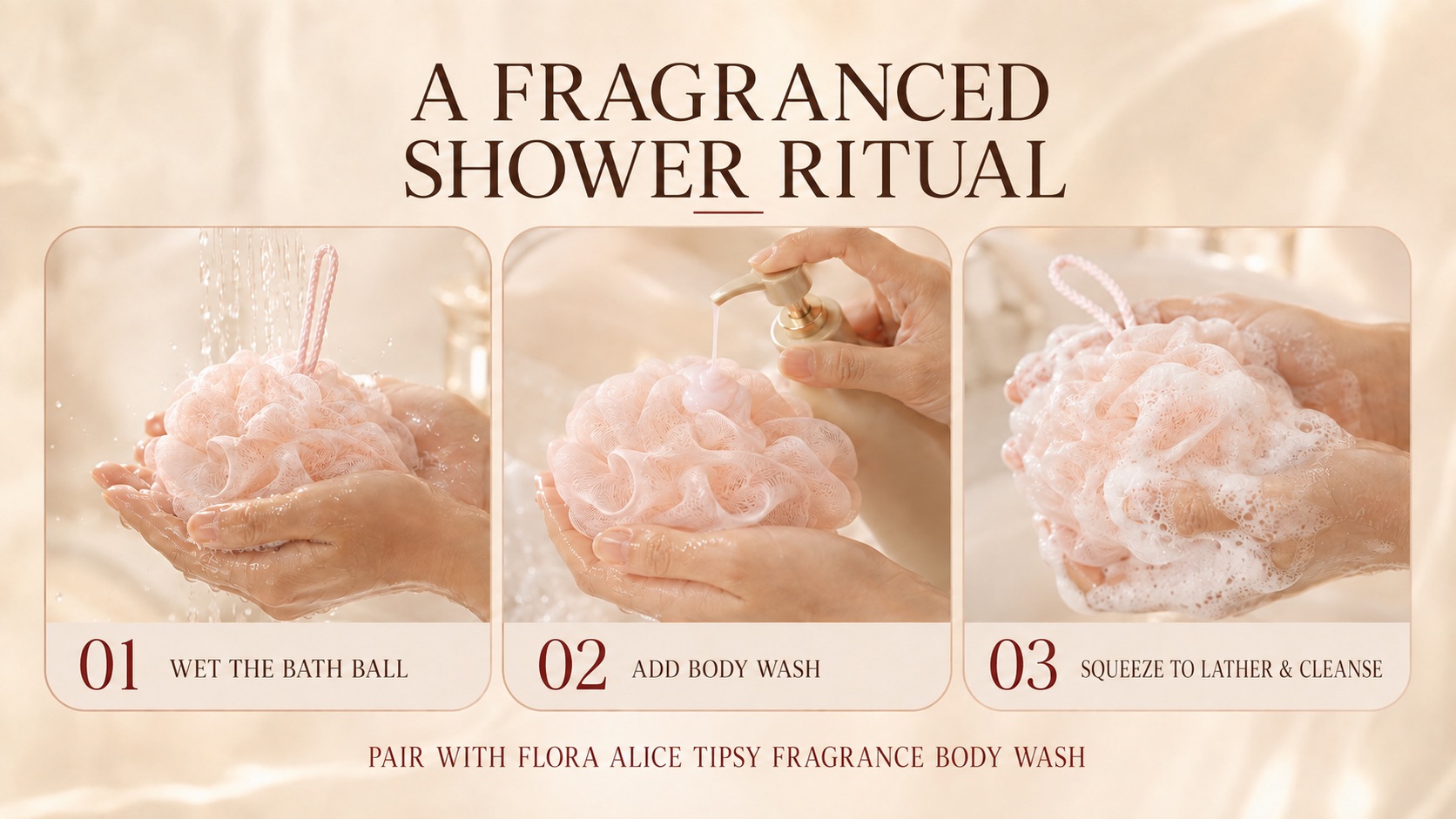 Milky Foam Bath Ball · scent and care story 6