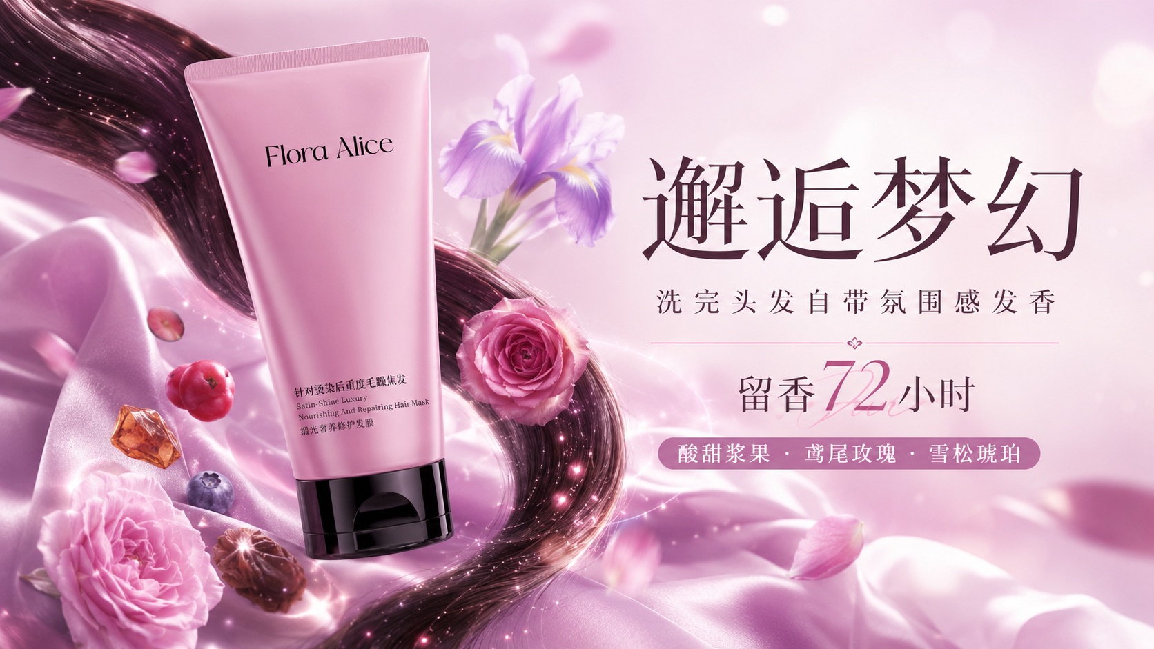 缎光奢养修护发膜 · 香气与护理体验 7