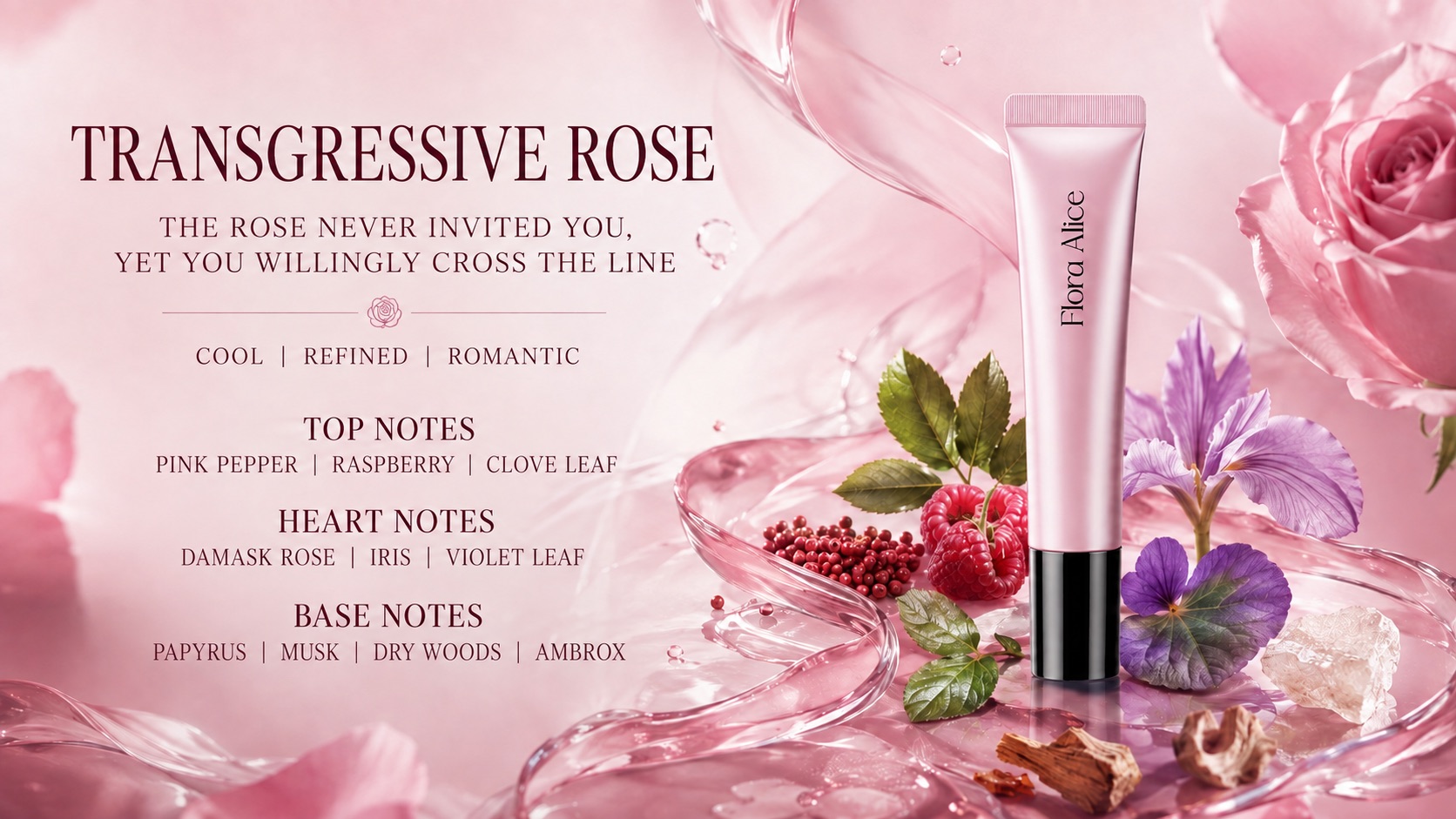 Transgressive Rose Fragrance Jelly · scent and care story 3