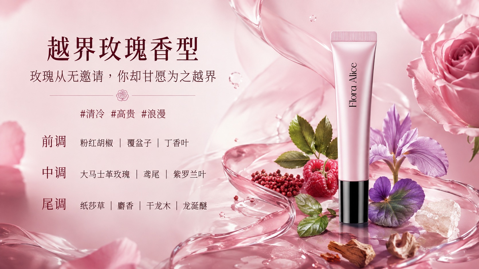 微醺香氛啫喱（越界玫瑰） · 香气与护理体验 3
