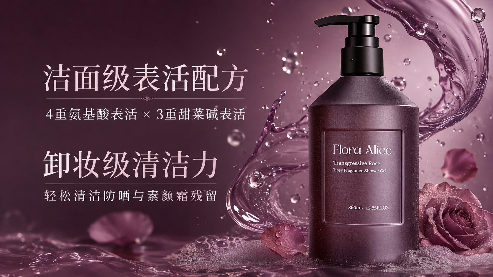 微醺香氛沐浴露（越界玫瑰香型） · 香气与护理体验 6