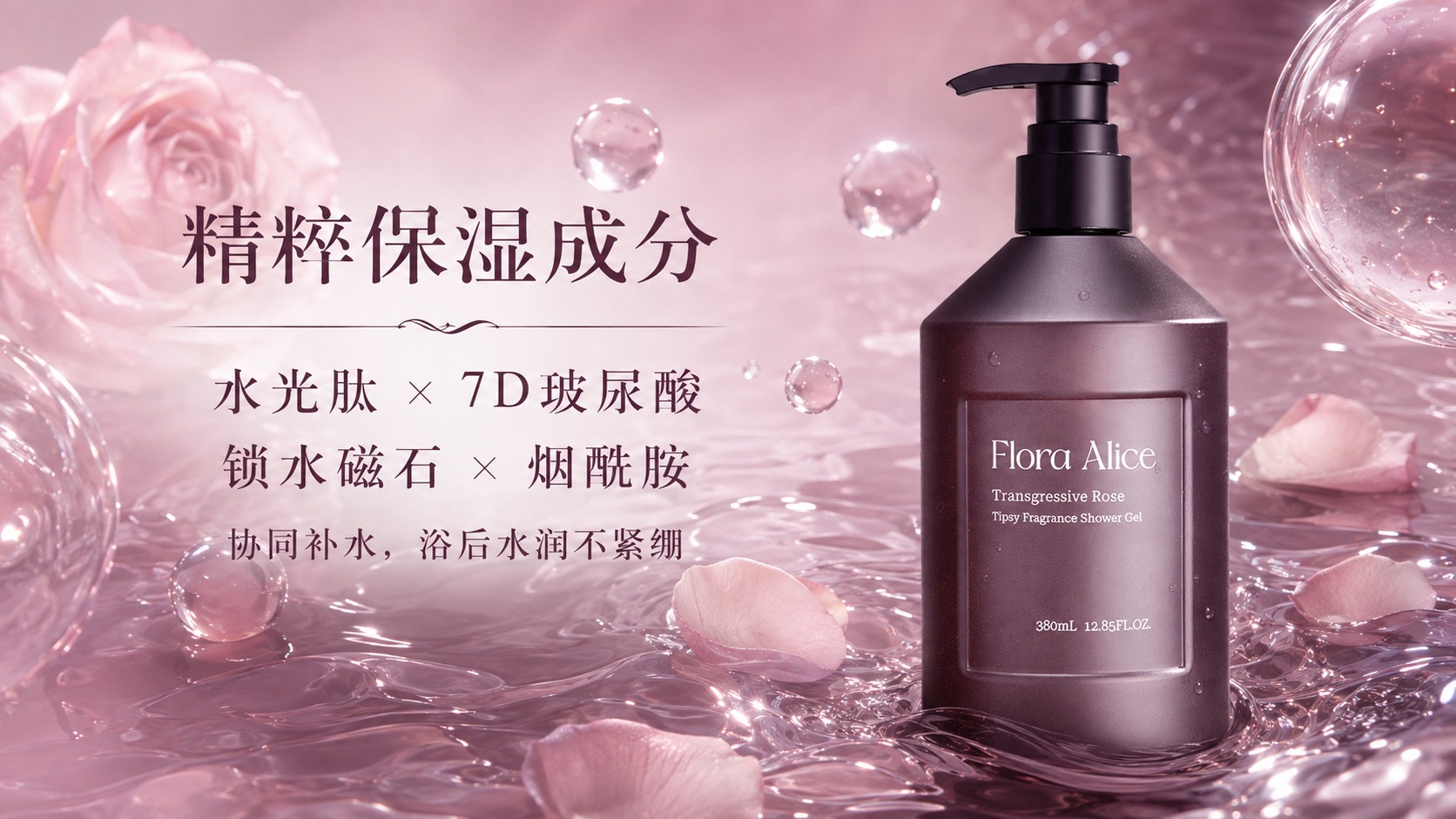 微醺香氛沐浴露（越界玫瑰香型） · 香气与护理体验 7