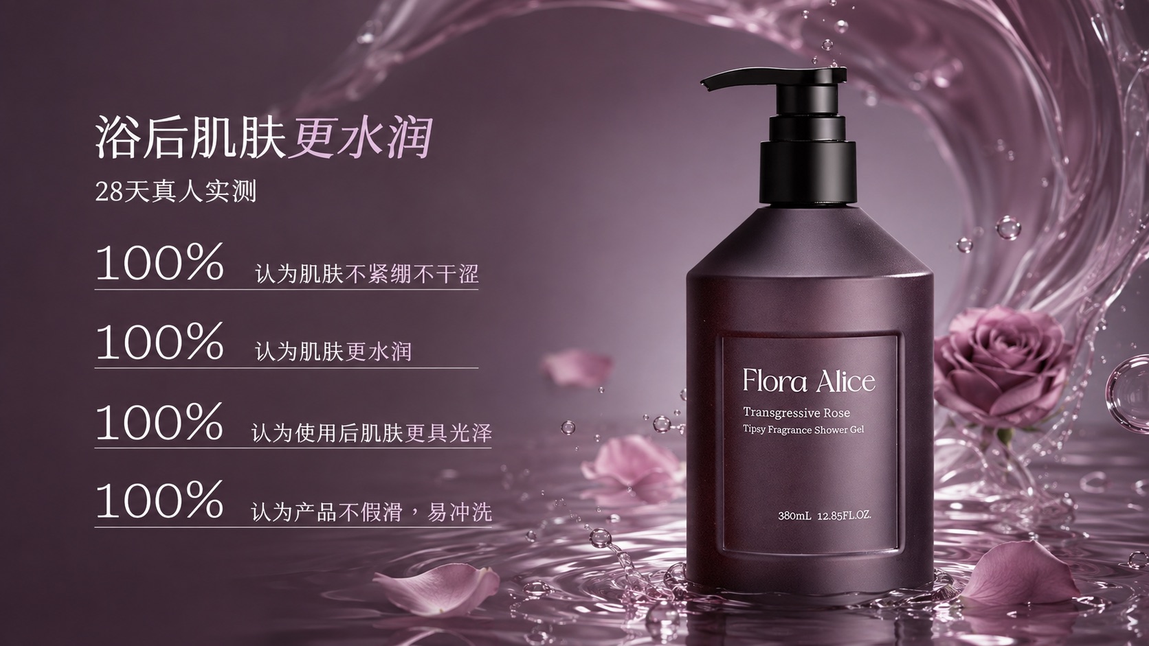 微醺香氛沐浴露（越界玫瑰香型） · 香气与护理体验 8