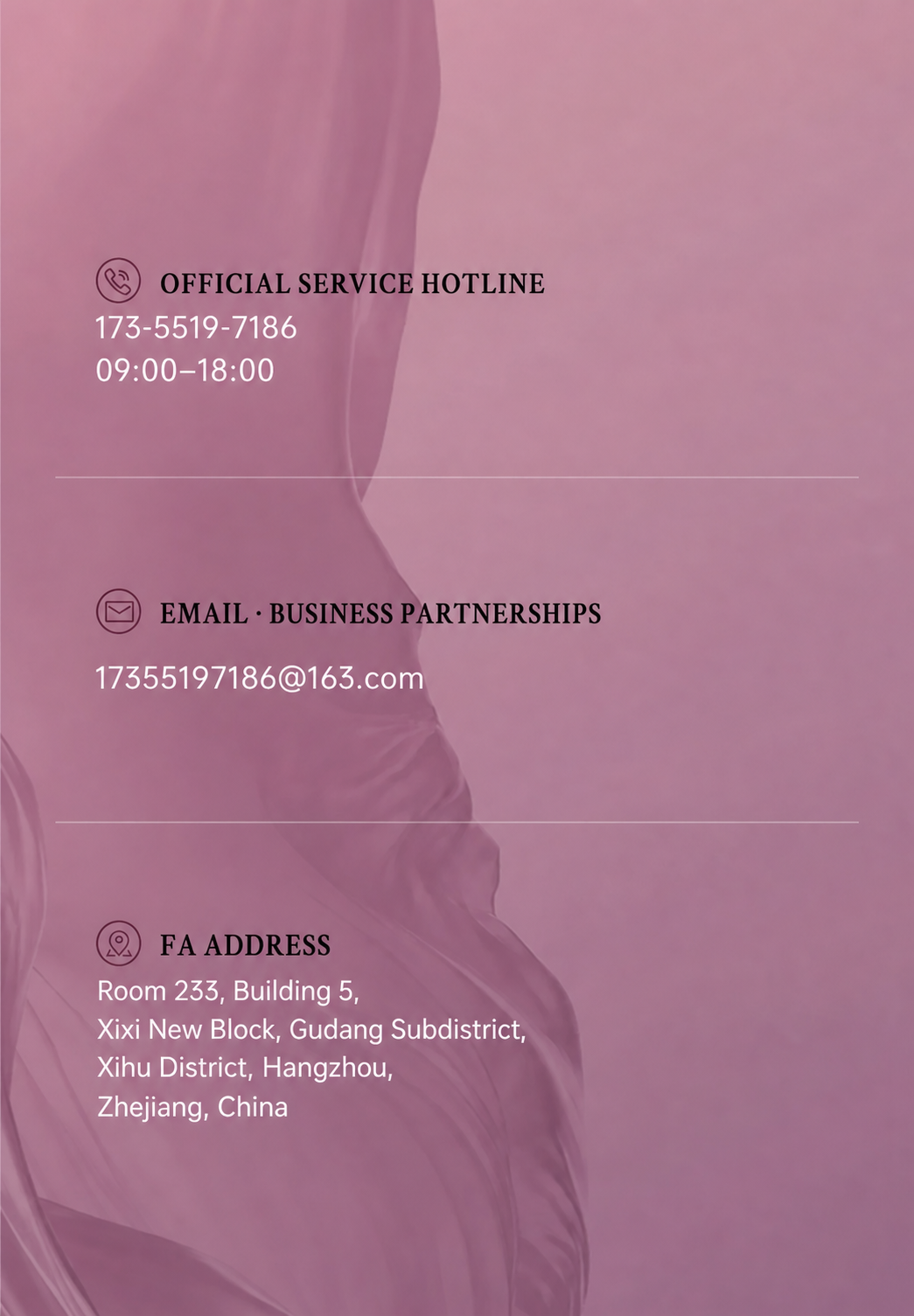 Flora Alice China customer care